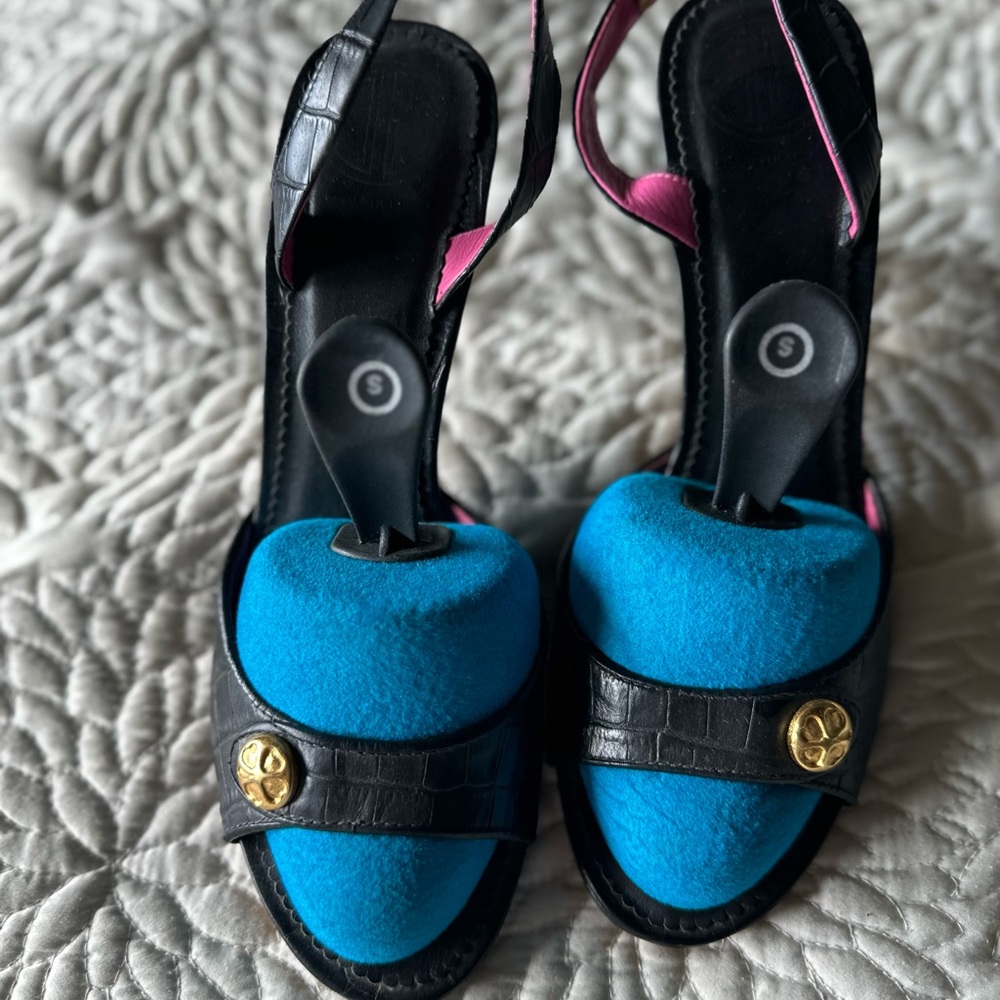 Sandals black 9 Lilly Pulitzer